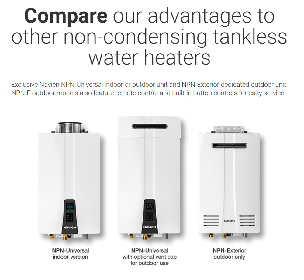 Plumber Surprise AZ | Navien Tankless Water Heater | Pridemark Plumbing