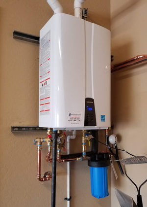 Plumber Surprise AZ | Navien Tankless Water Heater | Pridemark Plumbing